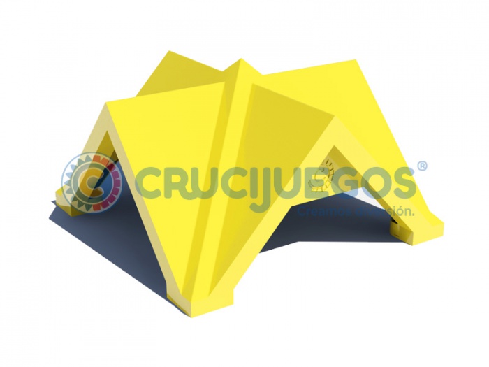 Techo de Rotomoldeo para juegos 