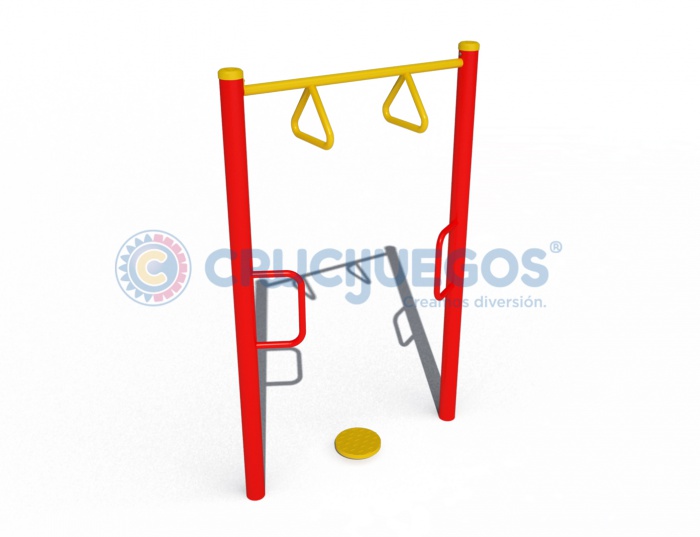barra extensora de brazos y rotacion crucijuegos