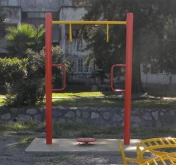 barra extensora de brazos y rotacion crucijuegos