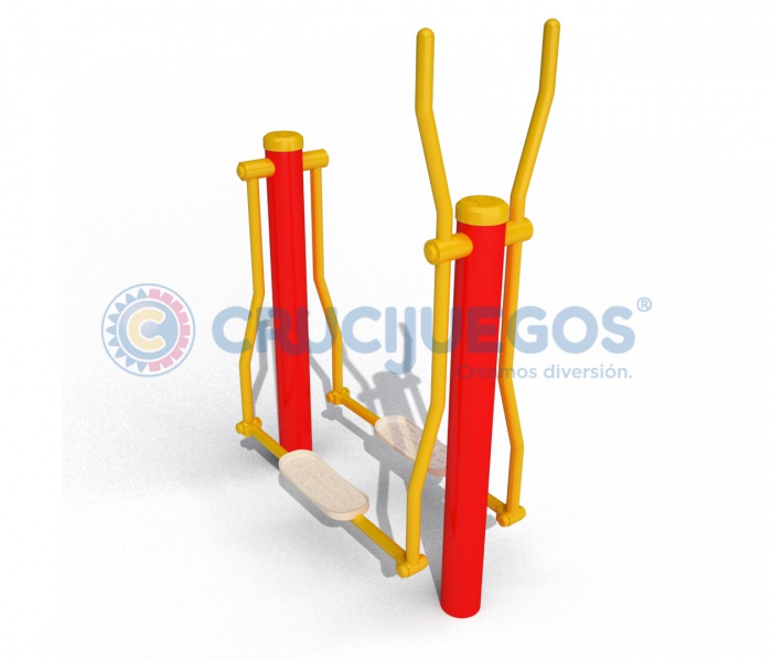 Caminta con pedales con remos crucjuegos