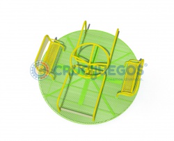 Calesita para sillas de ruedas Crucijuegos