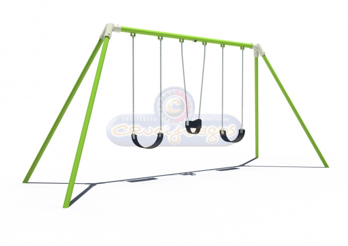 Hamaca Triple Reforzada Tabla Crucijuegos