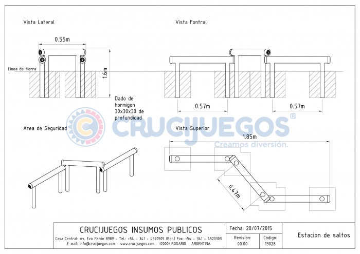 estacion de saltos crucijuegos