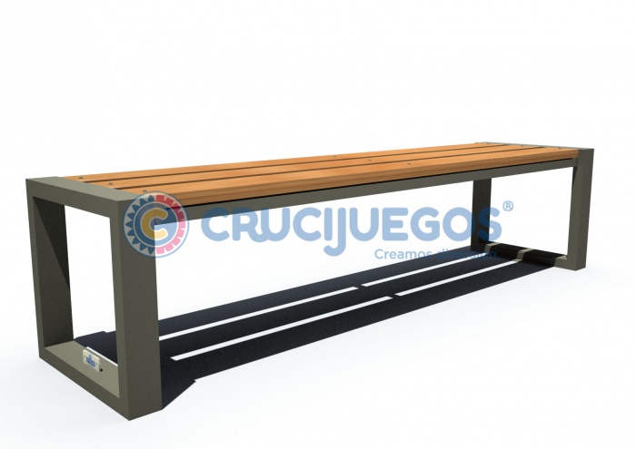 banco para plaza CRUCIJUEGOS