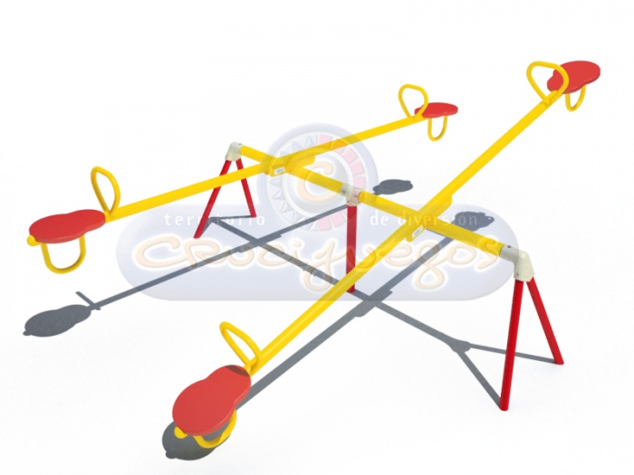 sube y baja doble crucijuegos