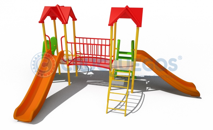 slice doble con puente zig zag