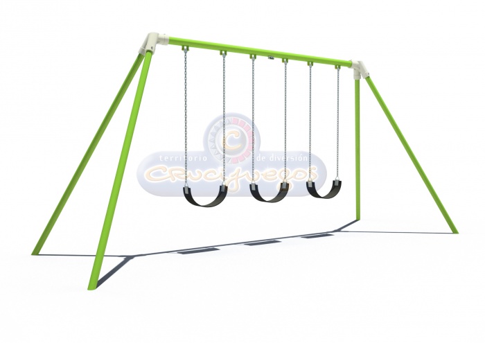 Hamaca Triple Reforzada Tabla Crucijuegos