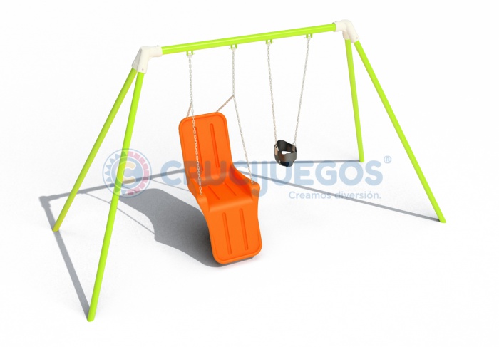 Hamaca triple Integradora Crucijuegos