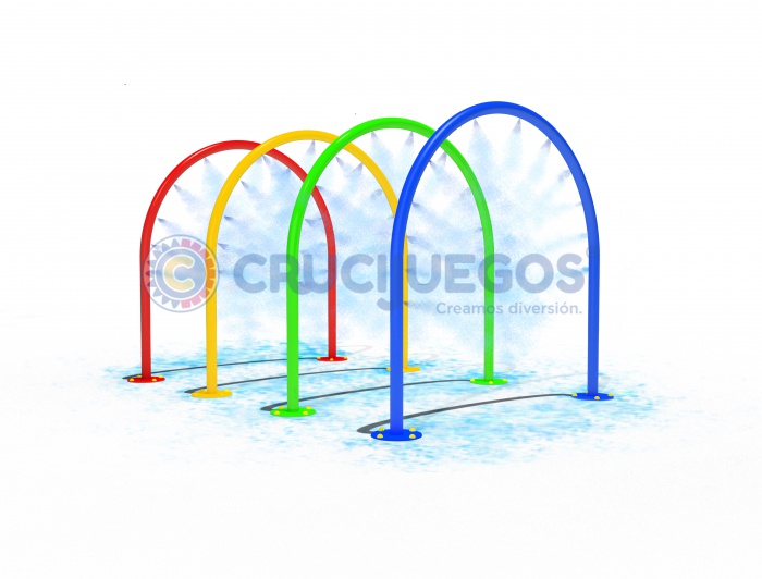 túnel aspersor crucijuegos
