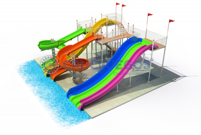 Multicarril acuatica crucijuegos